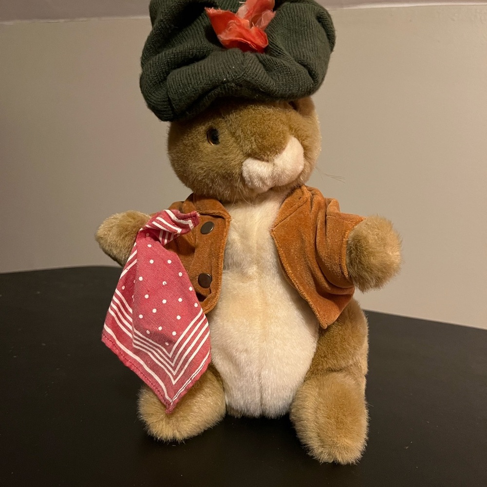 Beatrix Potter Benjamin bunny, plush stuffed toy. Good used condition.
